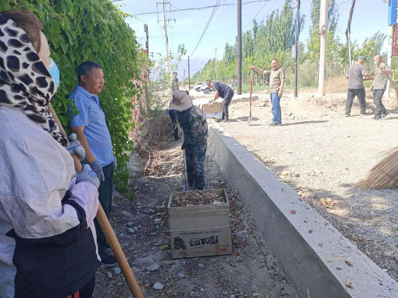 和硕必赢网络游戏平台发展爱国卫生环境整治活动